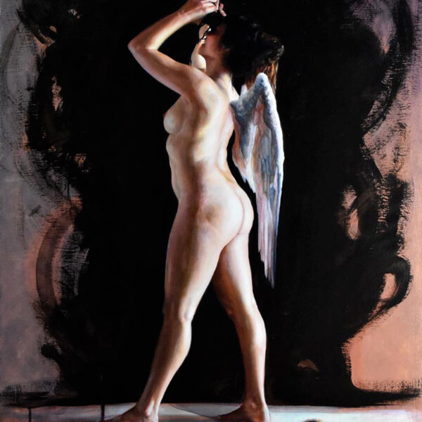 Ailées II. Huile sur toile. 100x91 cm.