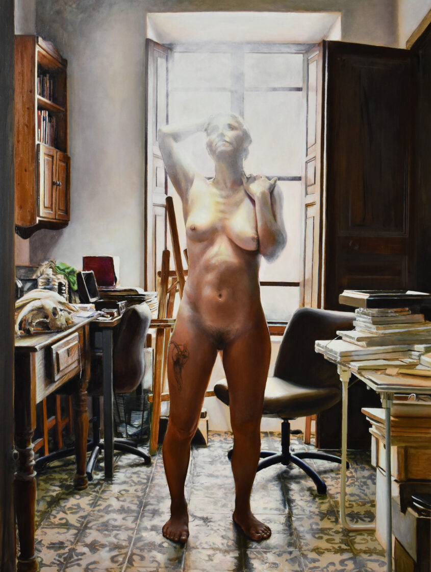 Sobre Pintura: la paradoja del vacío. Óleo sobre tabla. 80X60 cm. DISPONIBLE